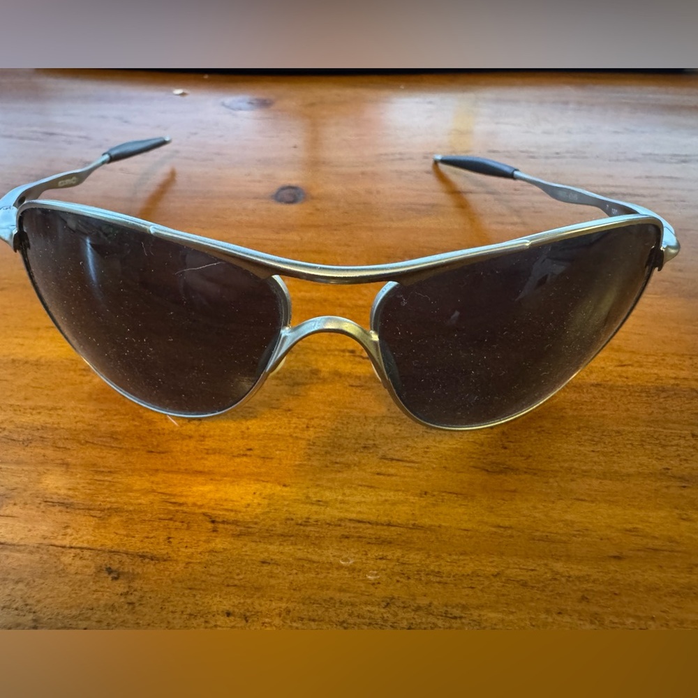 Oakley Crosshair Polarized Sunglasses - Lead/ Prizm
